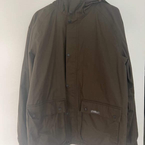 Barbour Shearling Lined Hooded Water ProofJacket